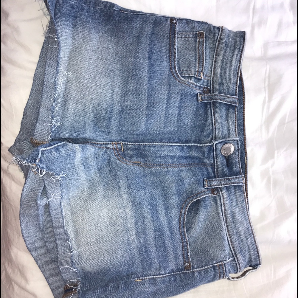 american eagle super stretch shorts